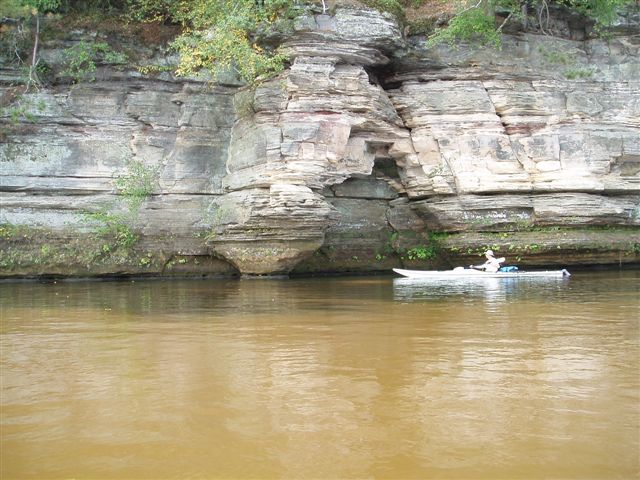 This section of the river